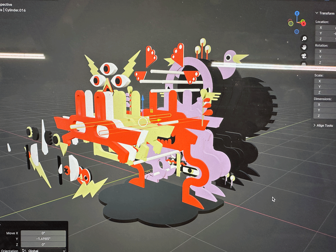 'Do you see me?' sculpture'